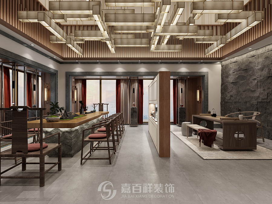 北大资源梦想城汉唐千秋酒业装修